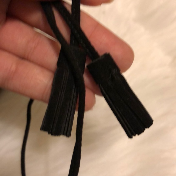 Velvet Jessica Simpson Lace Up Tie Heels - Picture 4 of 4